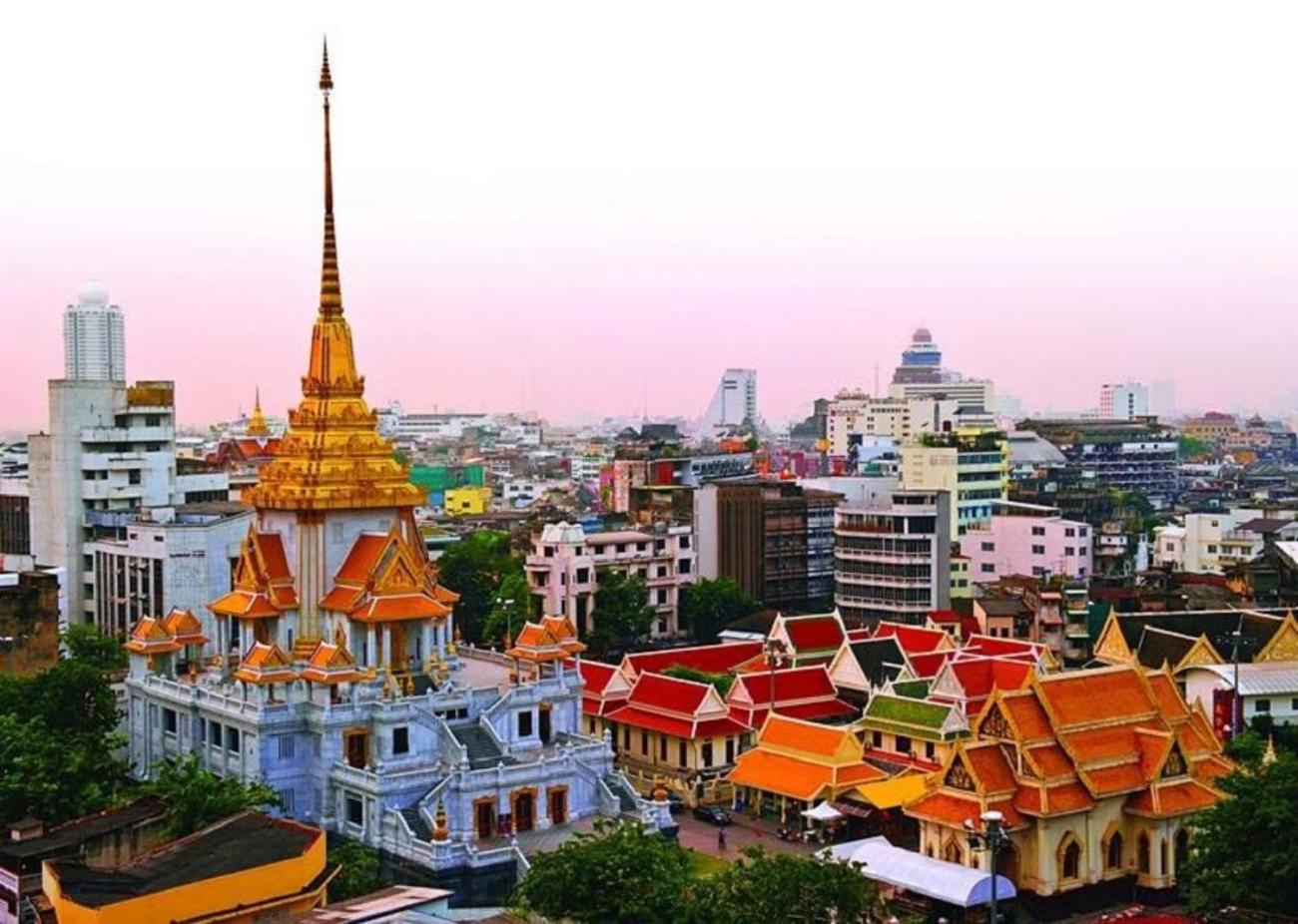 Go Inn Mrt Hua Lamphong Yaowarat Bangkok Kültér fotó