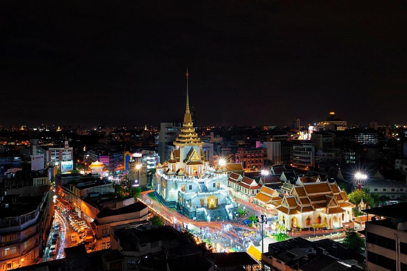 Go Inn Mrt Hua Lamphong Yaowarat Bangkok Kültér fotó